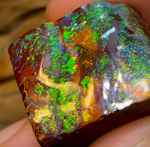 66.2cts - Queensland Boulder Opal from Yowah . Celebrity Stone - Opal Whisperers