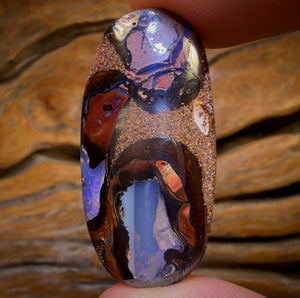 56.9cts - Yowah Nut Conglomerate Opal. Australian Opal
