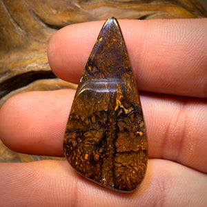 50.4cts - Tribal Yowah Nut Opal. Australian Opal