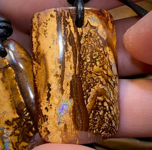 10x Drilled Yowah Boulder Opals. Bulk Wholesale Dealers Package - Opal Whisperers