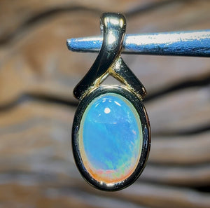 🔒Sterling Silver - WHOLESALE 9 PIECE PENDANT PARCEL. Solid South Australian Opal Jewellery