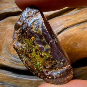 79.8cts - Yowah Nut Opal. Natural Split