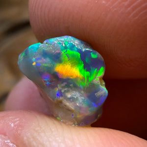 HDW 5.1cts - Lightning Ridge Dark Crystal Opal Rough Piece