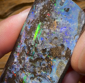 268.6cts - Large Australian Boulder Seam Opal - Opal Whisperers