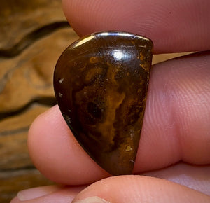 10.8cts - Yowah Nut Crystal Centre Kernel Opal - Opal Whisperers