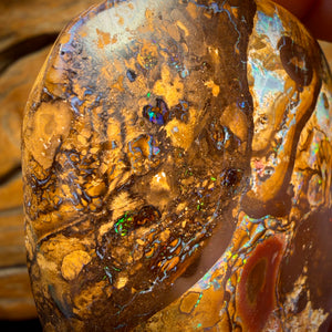 678.5cts - Large Tribal Australian Boulder Opal Polished Specimen