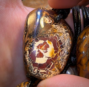 🔒10x Drilled Boulder Opals. Bulk Wholesale Dealers Parcel BARGAIN