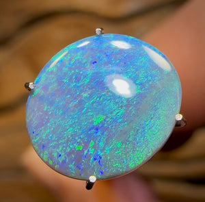 2.2cts - Australian Dark Opal from Lightning Ridge - Opal Whisperers