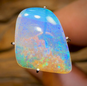 2.9cts - RARE Yowah Nut Crystal Opal - Opal Whisperers