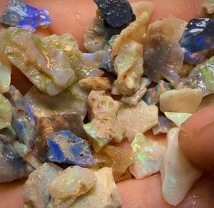 200cts - Lightning Ridge Opal Rough Parcel. 50+ Pieces