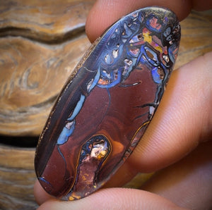 88.9cts - Tribal Australian Boulder Opal from Koroit