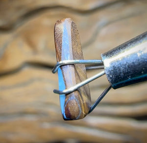 2cts - Hologram Australian Boulder Seam Opal - Opal Whisperers