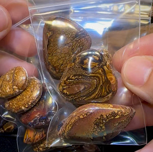 Tribal Boulder Opal Parcel. BULK LISTING - 5 FOR $350 PLUS 6th ONE FREE!!! - Opal Whisperers