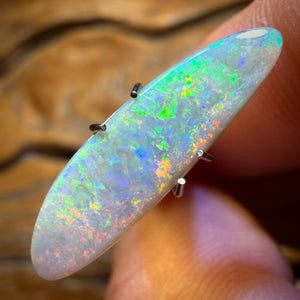 Half Price Card! 2.2cts - Dark Opal from Lightning Ridge Double Sided