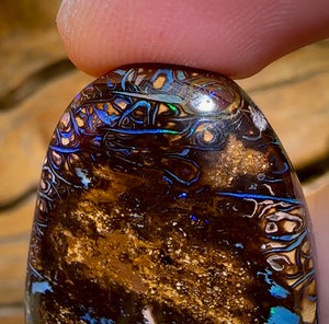 114.2cts - Yowah Nut Dark Tribal Opal Bargain - Opal Whisperers