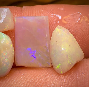 🔨 AUCTION 🔨 11.5cts - 6x Quality South Australian Opal Rubs
