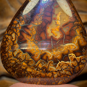 56.6cts - Tribal Yowah Nut Opal. Australian Opal