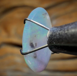 1.45cts - Lightning Ridge Semi Crystal Opal