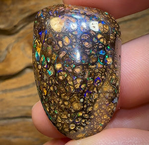 71cts - Yowah Nut Tribal. Australian Boulder Opal - Opal Whisperers