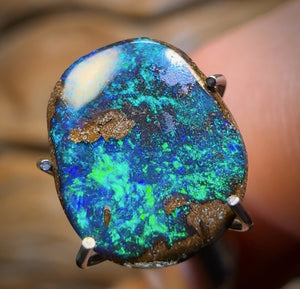Auction Fall-Through = Your Gain! 🔥 Now More Than 50% Off RRP 🚨 2.1cts - Queensland Boulder Seam Opal