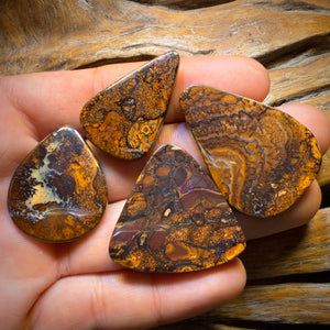 174.6cts - 4x Australian Tribal Boulder Opal’s. Wholesale Parcel