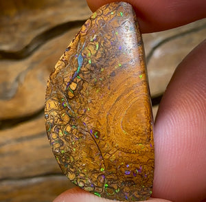 31.4cts - Australian Boulder Opal. Yowah Tribal - Opal Whisperers