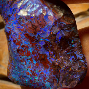 144.4cts - “The Mountain” Top Australian Boulder Opal Polished Specimen from Yowah