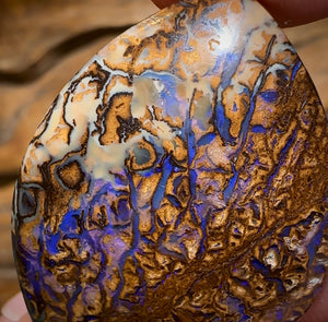 35.7cts - Yowah Nut Tribal Opal - Opal Whisperers