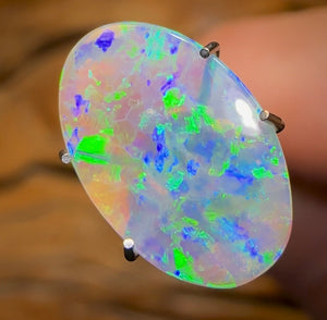 1.5cts - Lightning Ridge Crystal Opal - Opal Whisperers