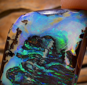 49.6cts - TOP Tribal Australian Boulder Opal from Koroit