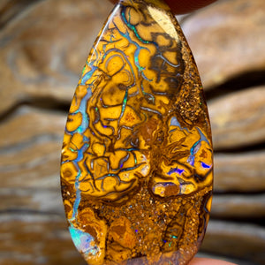 HDW 13.1cts - Tribal Queensland Boulder Opal from Yowah