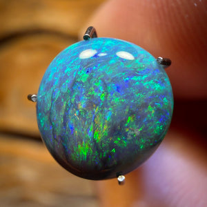 Top Banging Black 2.6cts - Black Opal from Lightning Ridge