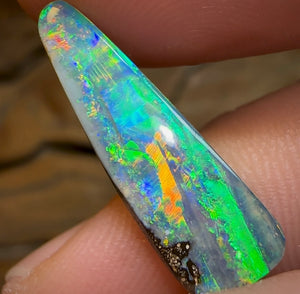 5.6cts - “Light Beams” Australian Boulder Opal from Winton. Gem Quality - Opal Whisperers