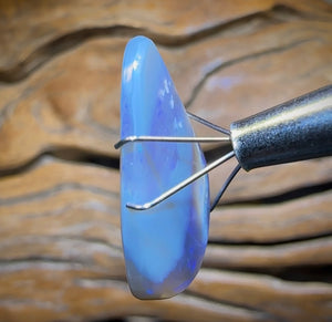 9.8cts - Lightning Ridge Dark Opal - Opal Whisperers