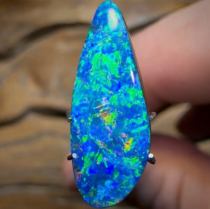 5.5cts - TOP Australian Boulder Opal Doublet - Opal Whisperers