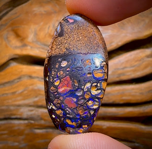 51.8cts - Tribal Queensland Boulder Opal from Yowah