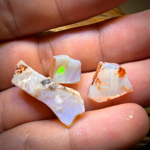 23.3cts - 3x South Australian Opal Rough Parcel