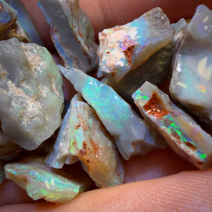 🔒102cts - 21x Lightning Ridge Opal Rough Parcel