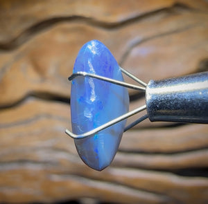 4.1cts - Lightning Ridge Dark Opal, Bargain - Opal Whisperers