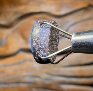 3.9cts - Queensland Boulder Opal from Winton. Pinfire Pattern - Opal Whisperers