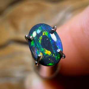 0.2cts -Lightning Ridge Black Opal