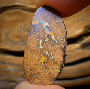 Wildcard! 22.9cts - Tribal Australian Boulder Opal from Yowah