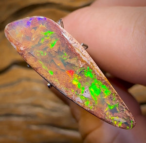 6.6cts - “Pipe Dream” Solid Australian Boulder Pipe Opal