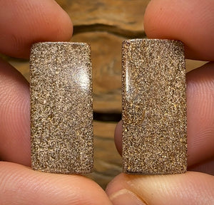 34.9cts - Solid Queensland Boulder Opal Pair - Opal Whisperers