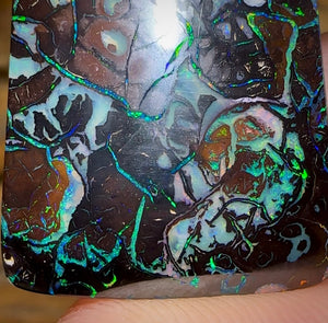 38.1cts - Top Tribal Australian Boulder Opal. - Opal Whisperers