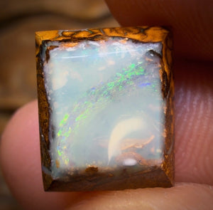 7.05cts - Yowah Nut Opal. Full Face / Tribal Double Sided