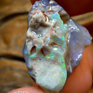 10.9cts - Lightning Ridge Dark Opal Rough Piece