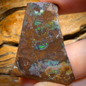 TGIF 70.2cts - Queensland Boulder Seam Opal Rub