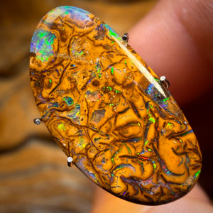 4.6cts - Tribal Queensland Boulder Opal from Yowah