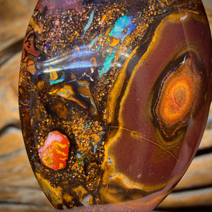 🔨 AUCTION 🔨 72.7cts - Tribal Yowah Nut Opal. Australian Opal